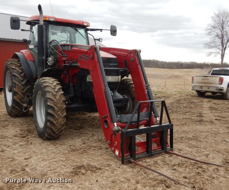 image for item GW9660 2007 Case IH Puma 165 MFWD tractor