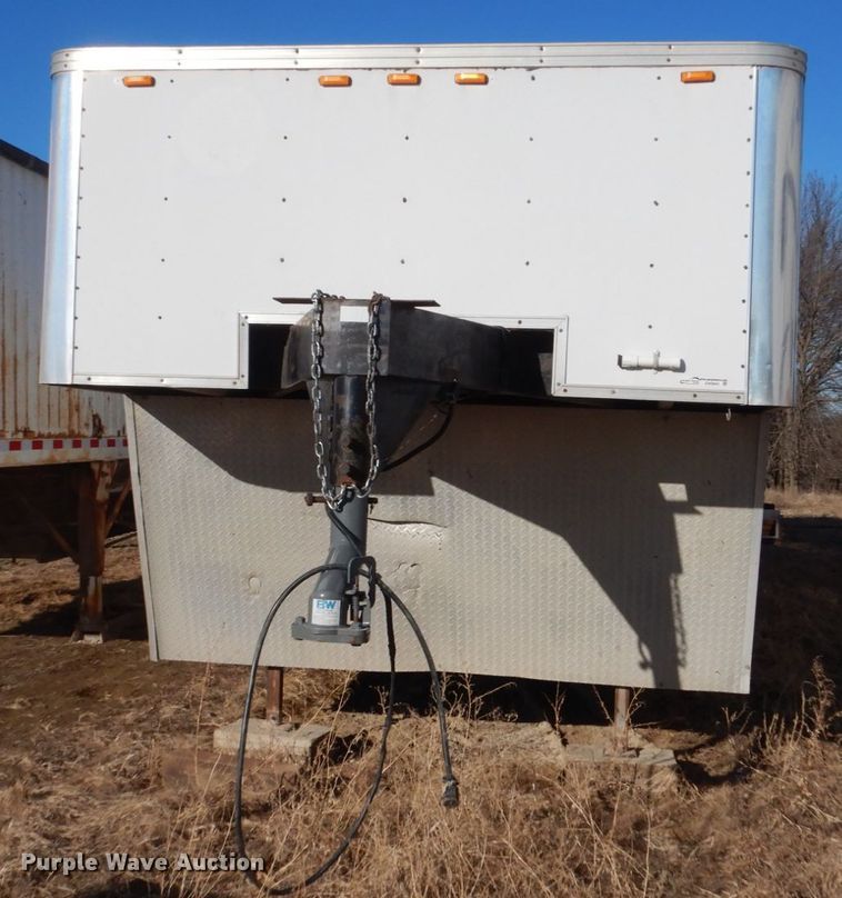 image for item GW9665 1994 Timberwolf 848GNTBI enclosed cargo trailer