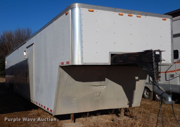 image for item GW9665 1994 Timberwolf 848GNTBI enclosed cargo trailer