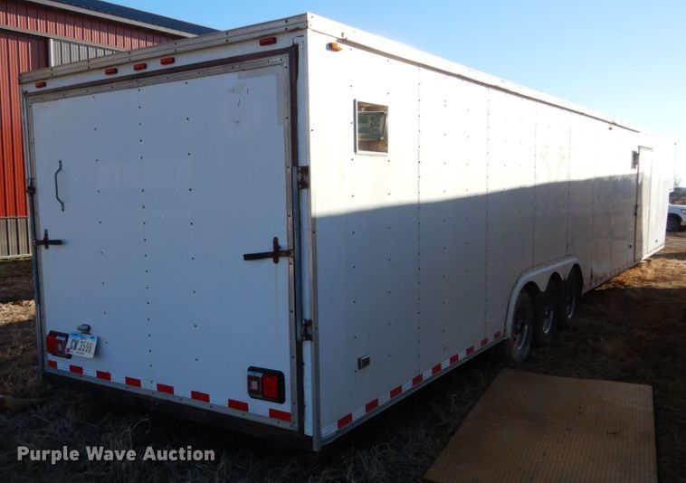image for item GW9665 1994 Timberwolf 848GNTBI enclosed cargo trailer