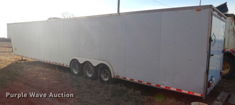 image for item GW9665 1994 Timberwolf 848GNTBI enclosed cargo trailer