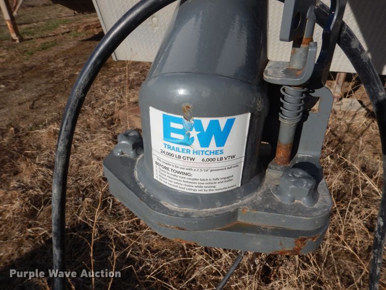 image for item GW9665 1994 Timberwolf 848GNTBI enclosed cargo trailer