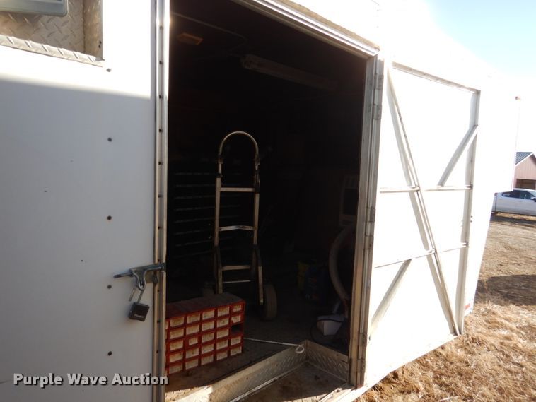 image for item GW9665 1994 Timberwolf 848GNTBI enclosed cargo trailer