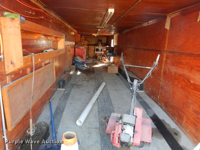 image for item GW9665 1994 Timberwolf 848GNTBI enclosed cargo trailer