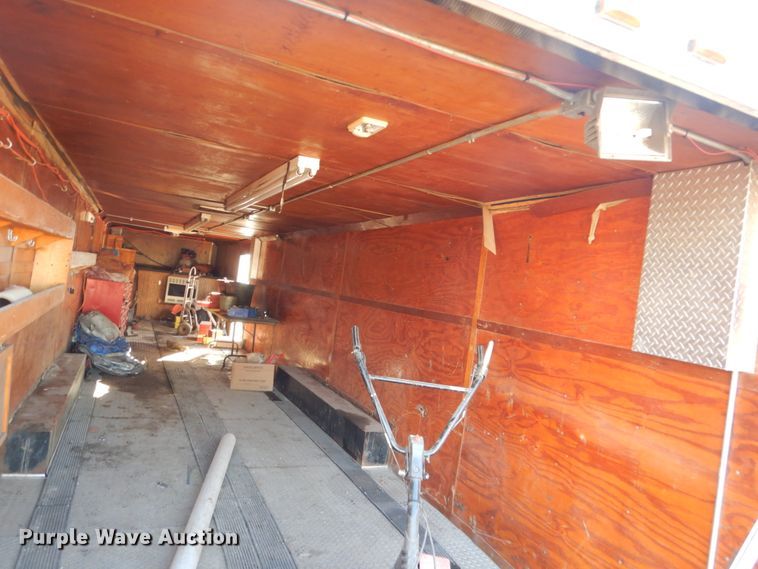 image for item GW9665 1994 Timberwolf 848GNTBI enclosed cargo trailer