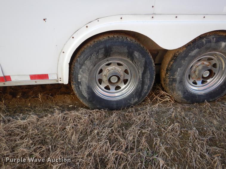 image for item GW9665 1994 Timberwolf 848GNTBI enclosed cargo trailer