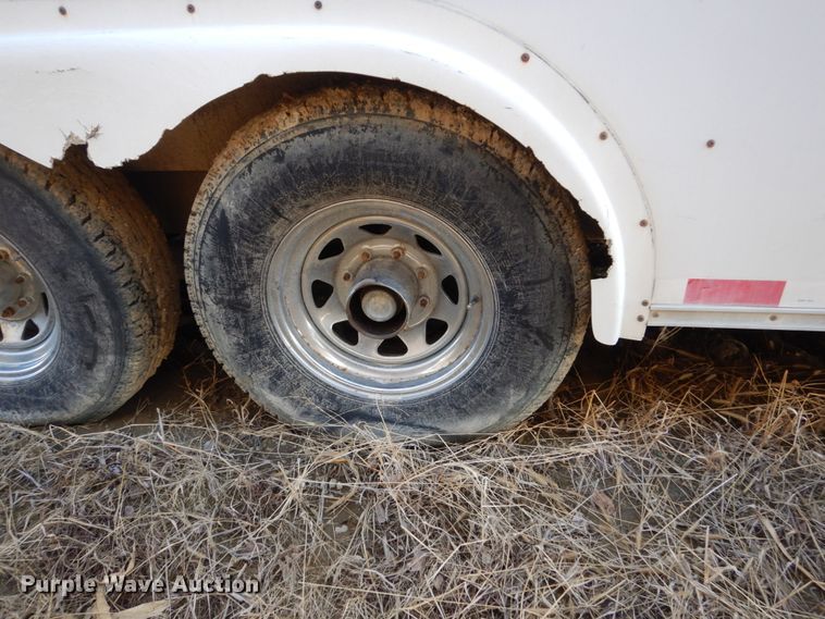 image for item GW9665 1994 Timberwolf 848GNTBI enclosed cargo trailer