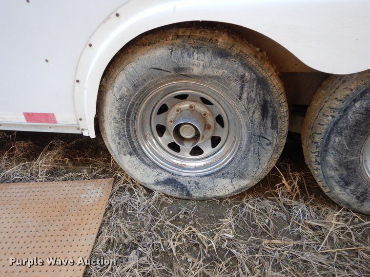 image for item GW9665 1994 Timberwolf 848GNTBI enclosed cargo trailer