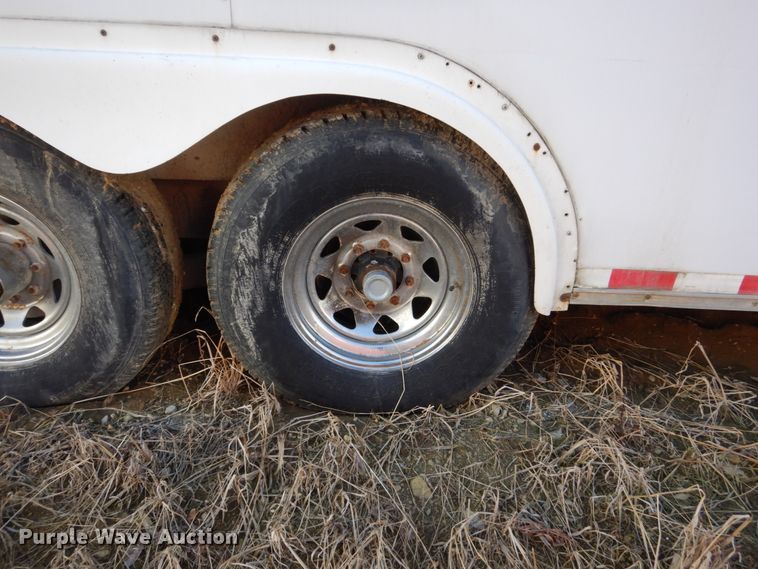 image for item GW9665 1994 Timberwolf 848GNTBI enclosed cargo trailer