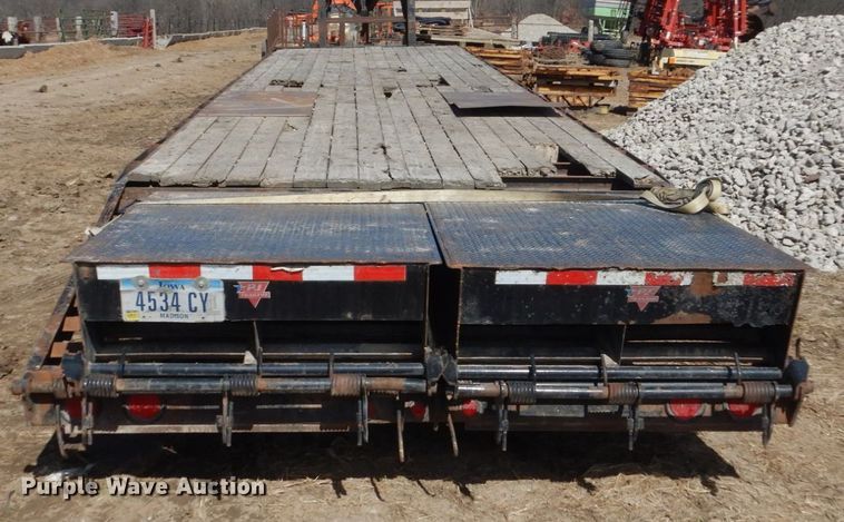 image for item GW9682 2006 John Kerr equipment trailer