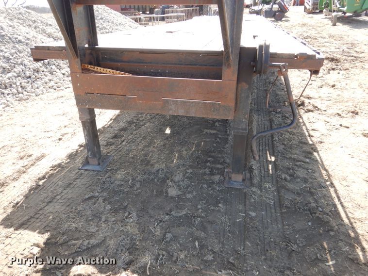 image for item GW9682 2006 John Kerr equipment trailer