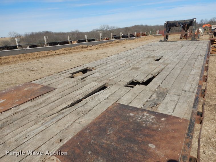 image for item GW9682 2006 John Kerr equipment trailer