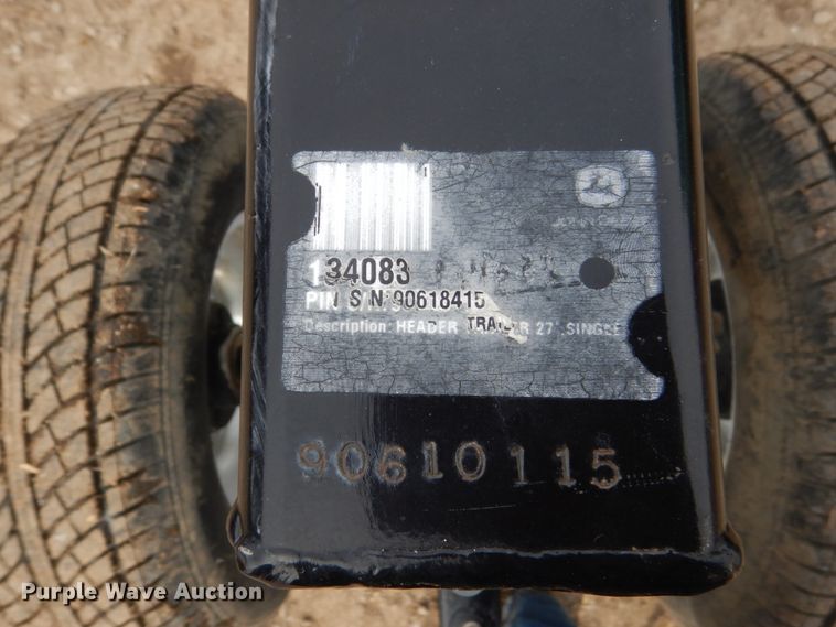 image for item GW9699 Duo Lift DL27 header trailer