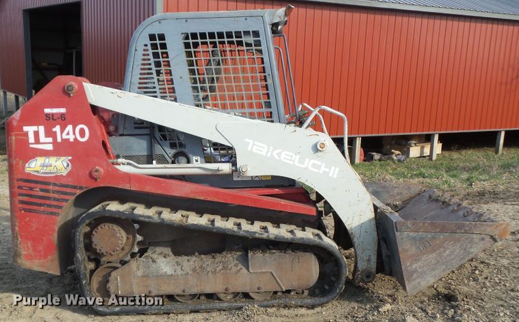 image for item GW9980 2007 Takeuchi TL140  skid steer