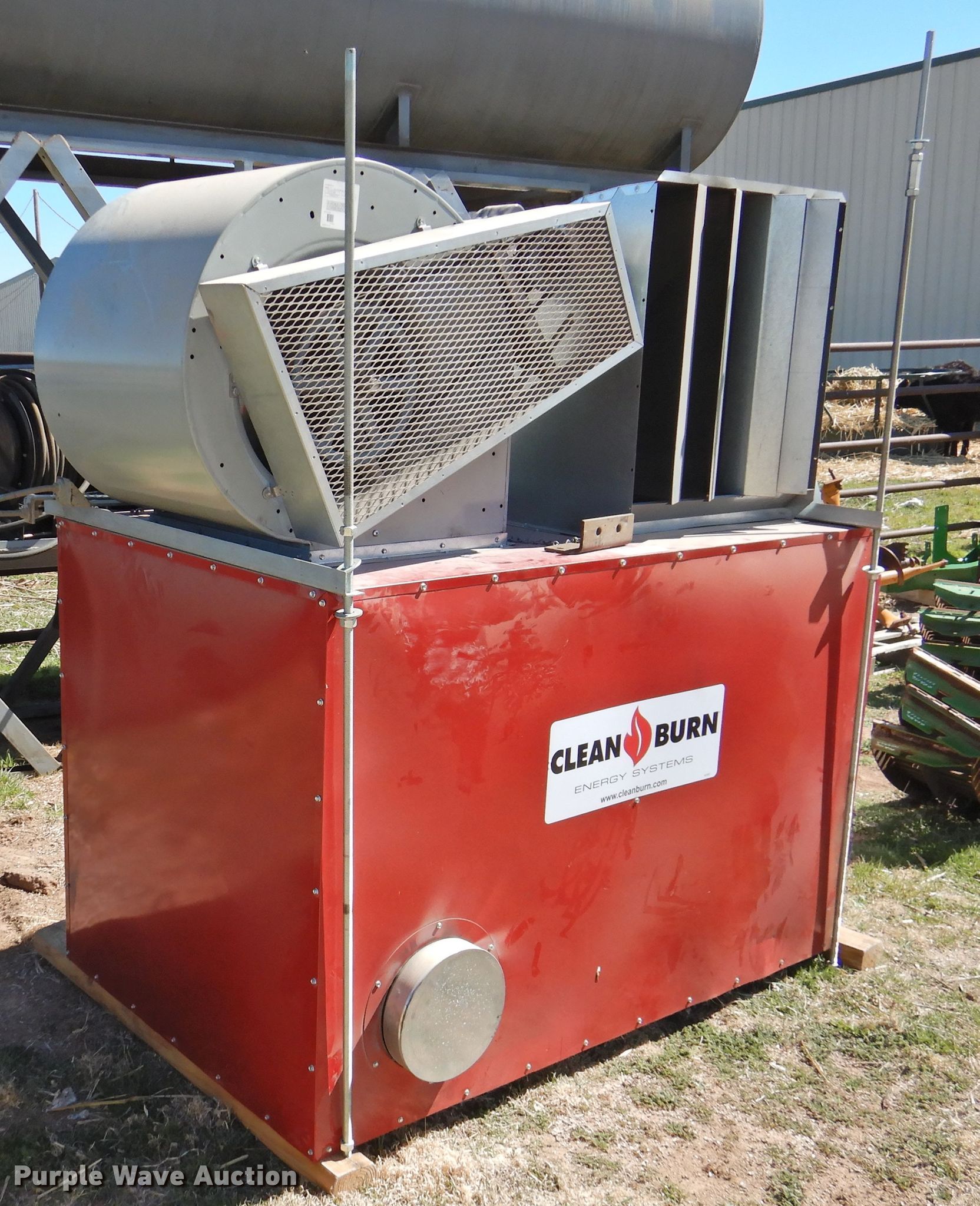 Clean Burn CB-5000 multi-oil heating system in Spearman, TX | Item GN9769  sold | Purple Wave