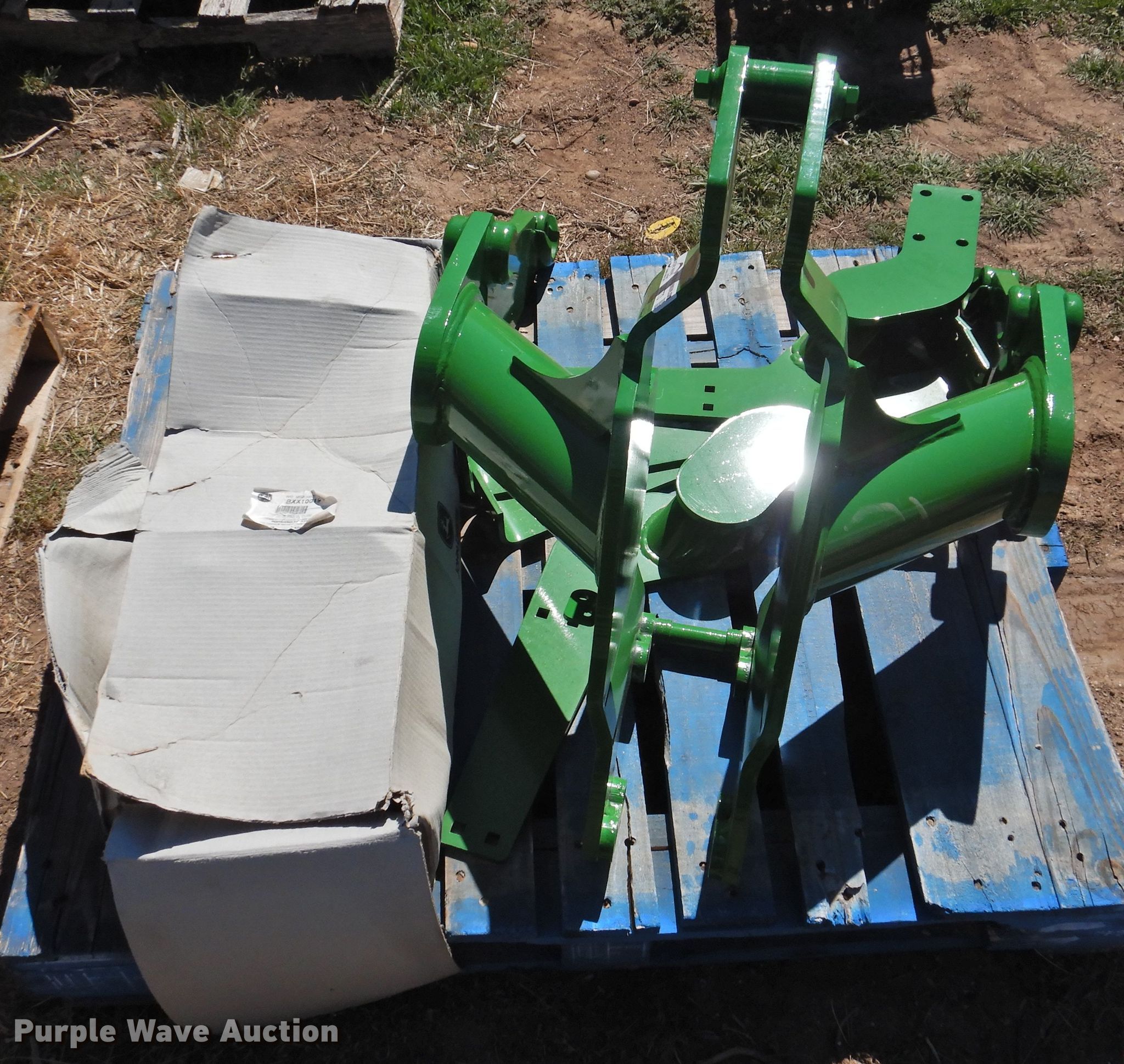 John Deere loader mount kit in Spearman, TX Item GN9773 sold Purple