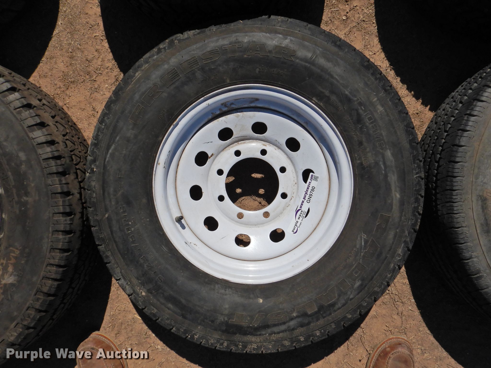 (7) tires and wheels in Spearman, TX Item GN9780 sold Purple Wave