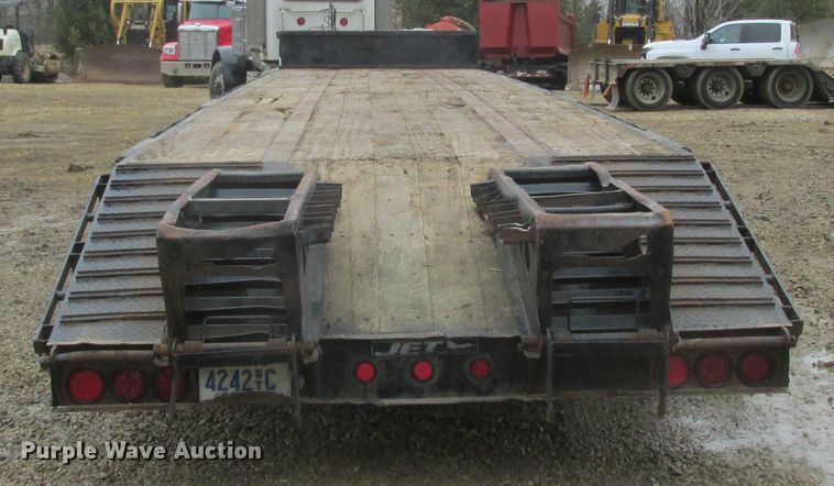 image for item DA8353 2008 Jet drop deck trailer