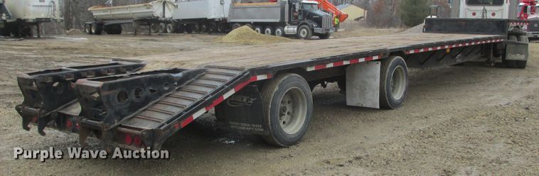 image for item DA8353 2008 Jet drop deck trailer