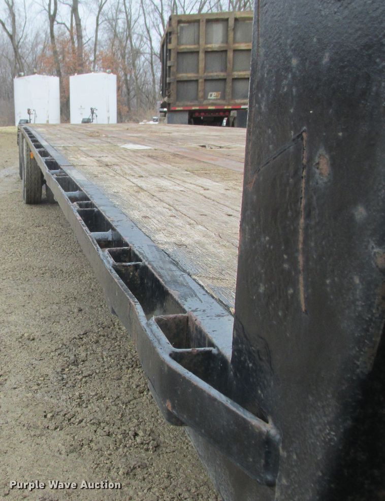 image for item DA8353 2008 Jet drop deck trailer