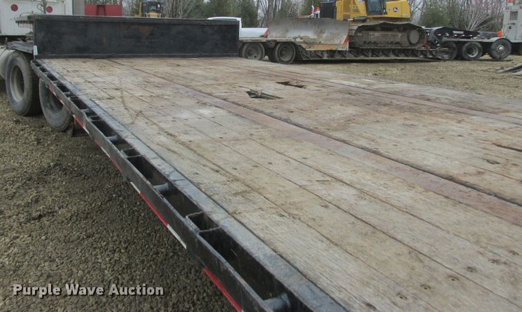 image for item DA8353 2008 Jet drop deck trailer