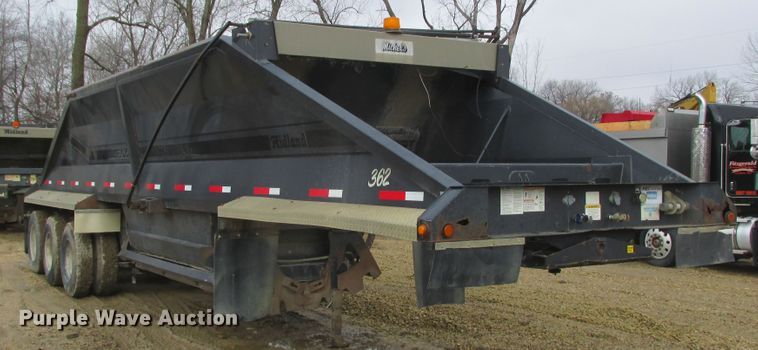 image for item DA8358 2007 Midland MG38TC3000 bottom dump trailer