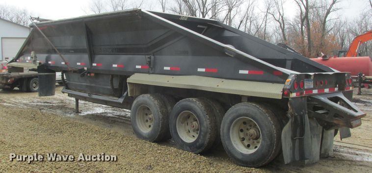 image for item DA8358 2007 Midland MG38TC3000 bottom dump trailer