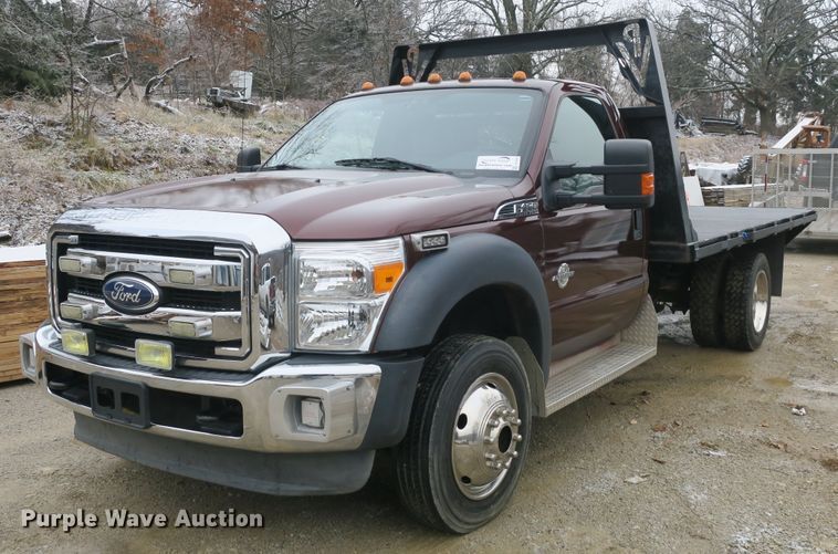 image for item DB10092 2011 Ford F450 Super Duty XLT flatbed truck