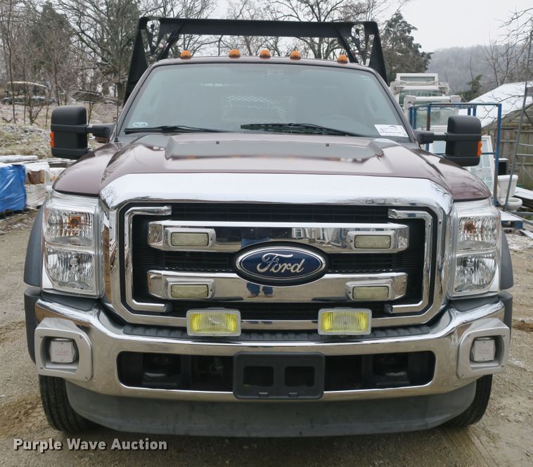 image for item DB10092 2011 Ford F450 Super Duty XLT flatbed truck