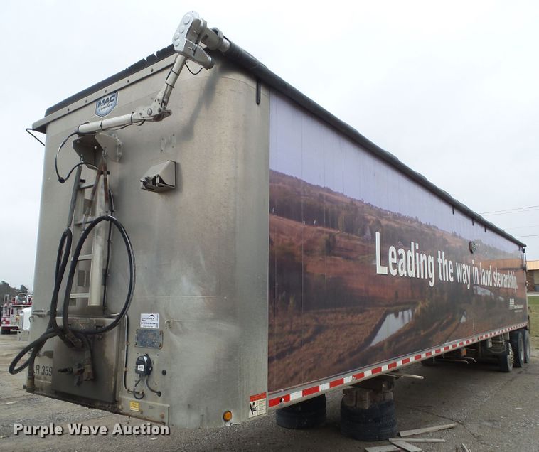 image for item DF0829 2012 MAC TRAR50MF99 walking floor trailer