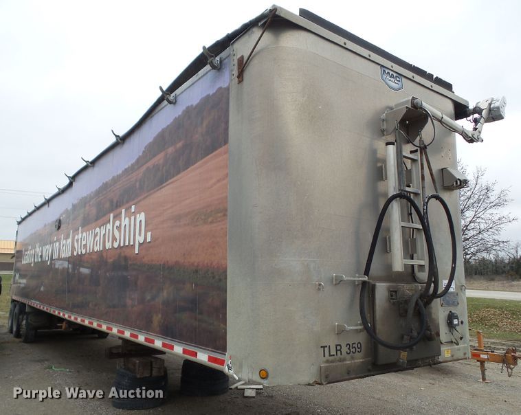 image for item DF0829 2012 MAC TRAR50MF99 walking floor trailer