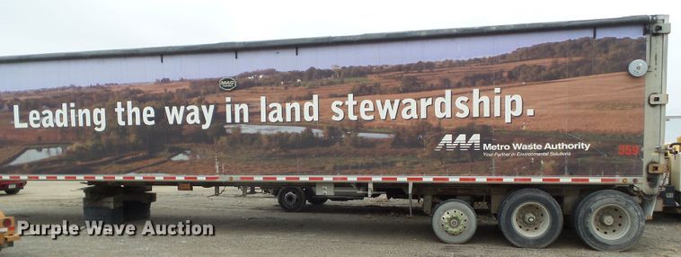 image for item DF0829 2012 MAC TRAR50MF99 walking floor trailer