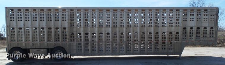 image for item DF0830 2008 Wilson PSDCL-402P livestock trailer