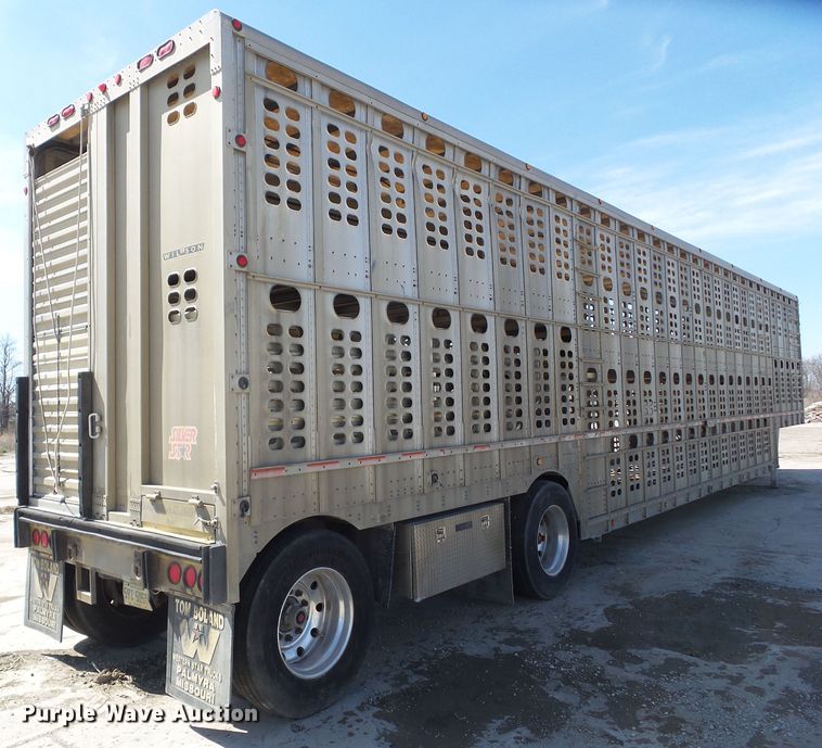 image for item DF0830 2008 Wilson PSDCL-402P livestock trailer