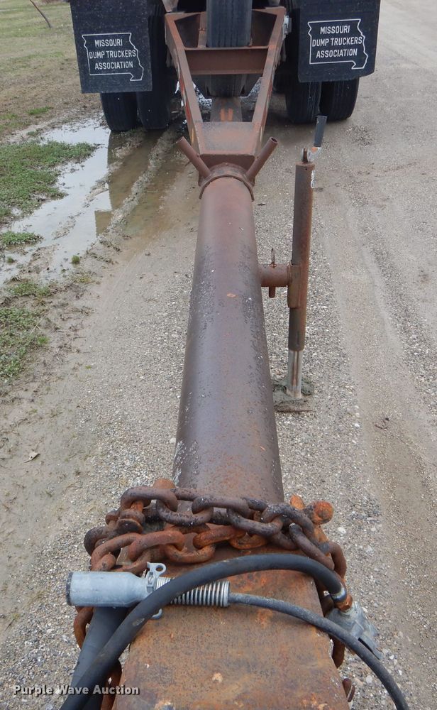 image for item DF3031 1981 C&P WS72-HPT-120-14 end dump trailer