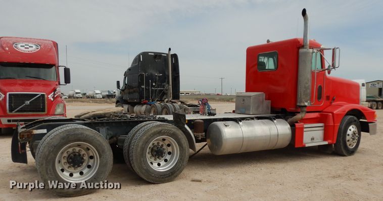 image for item DH2400 1995 Peterbilt 377 semi truck