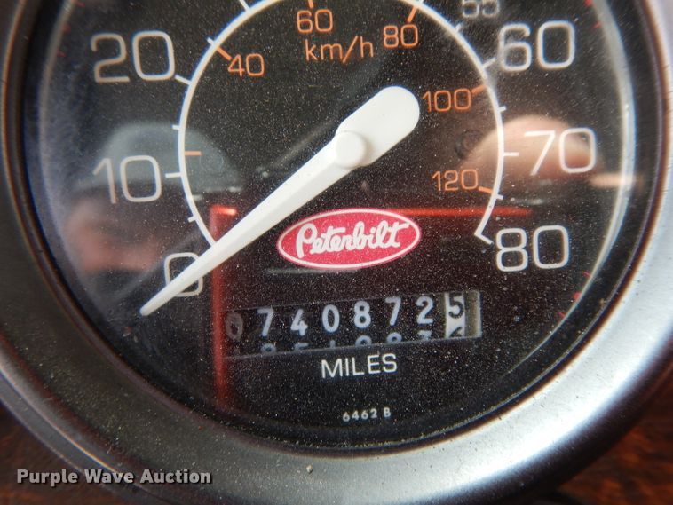 image for item DH2400 1995 Peterbilt 377 semi truck