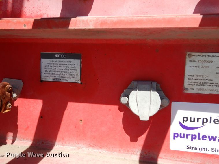 image for item DH2433 2006 Stewart & Stevenson CT-5CAS/HYD hydration system on Mertz trailer