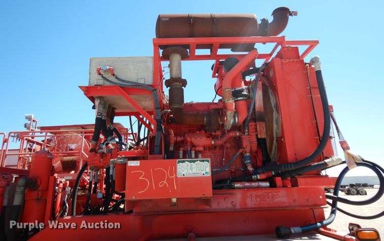 image for item DH2433 2006 Stewart & Stevenson CT-5CAS/HYD hydration system on Mertz trailer