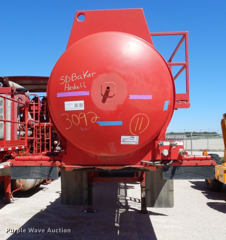 image for item DH2434 2005 Worley Welding 3 Tank acid tank trailer