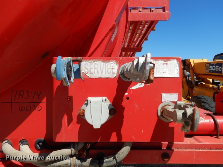 image for item DH2434 2005 Worley Welding 3 Tank acid tank trailer