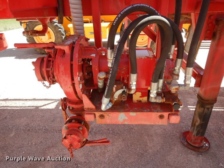 image for item DH2434 2005 Worley Welding 3 Tank acid tank trailer