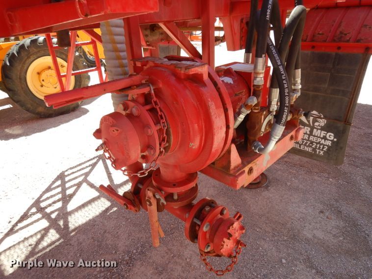 image for item DH2434 2005 Worley Welding 3 Tank acid tank trailer