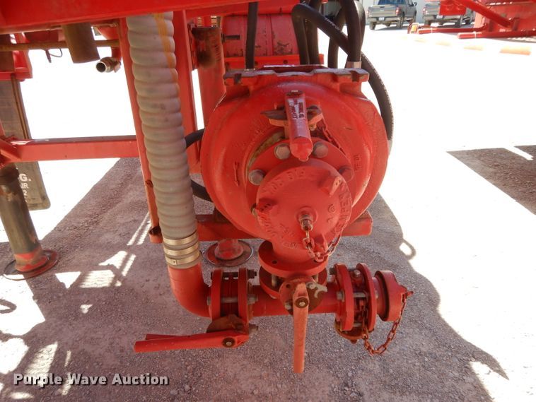 image for item DH2434 2005 Worley Welding 3 Tank acid tank trailer