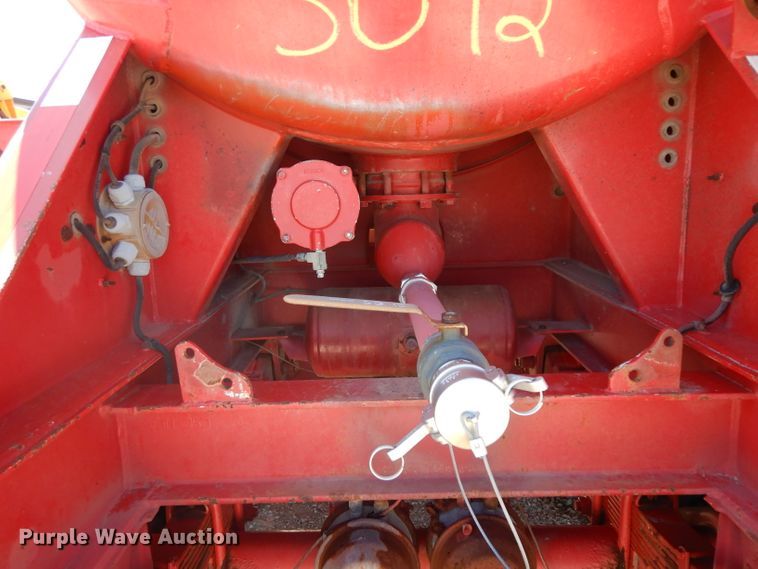 image for item DH2434 2005 Worley Welding 3 Tank acid tank trailer