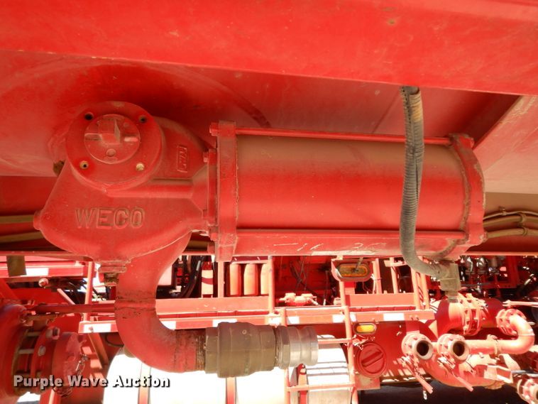 image for item DH2434 2005 Worley Welding 3 Tank acid tank trailer