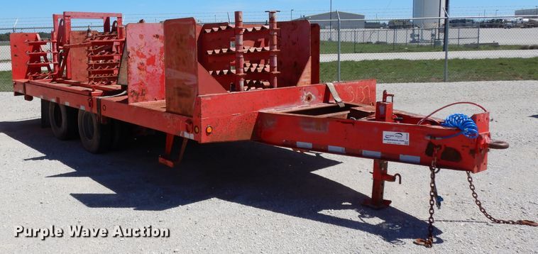 image for item DH2435 2006 Big Tex 20AD-20 flatbed trailer