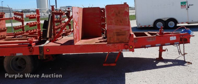 image for item DH2435 2006 Big Tex 20AD-20 flatbed trailer