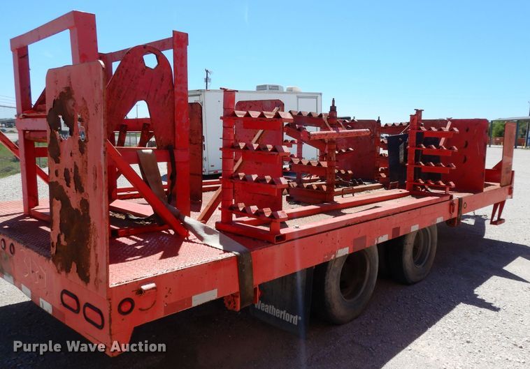 image for item DH2435 2006 Big Tex 20AD-20 flatbed trailer