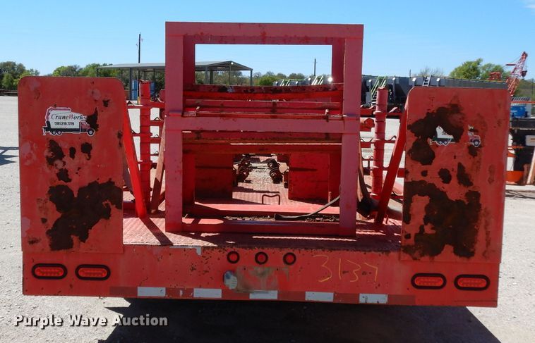 image for item DH2435 2006 Big Tex 20AD-20 flatbed trailer